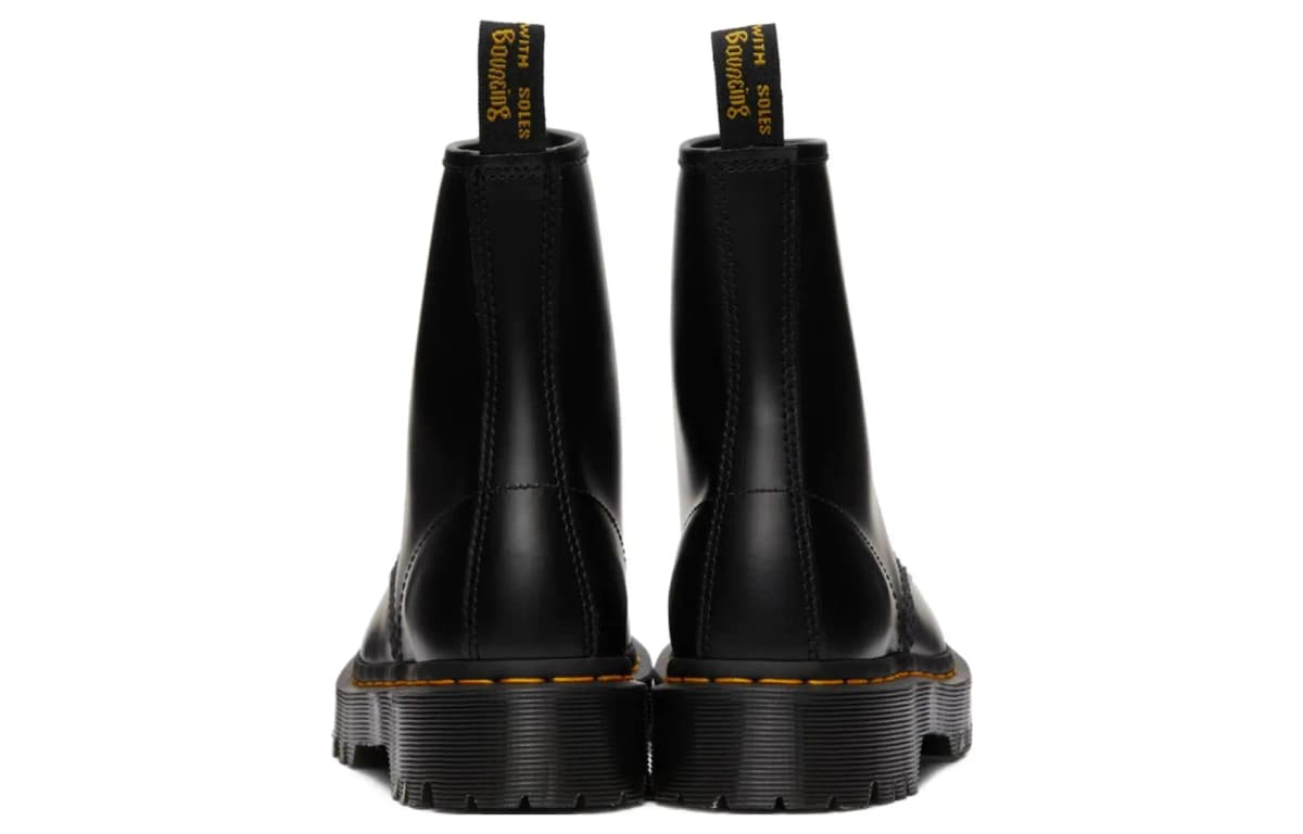 Dr.Martens 1460 Bex Smooth Dəri Çəkmə Qara 7