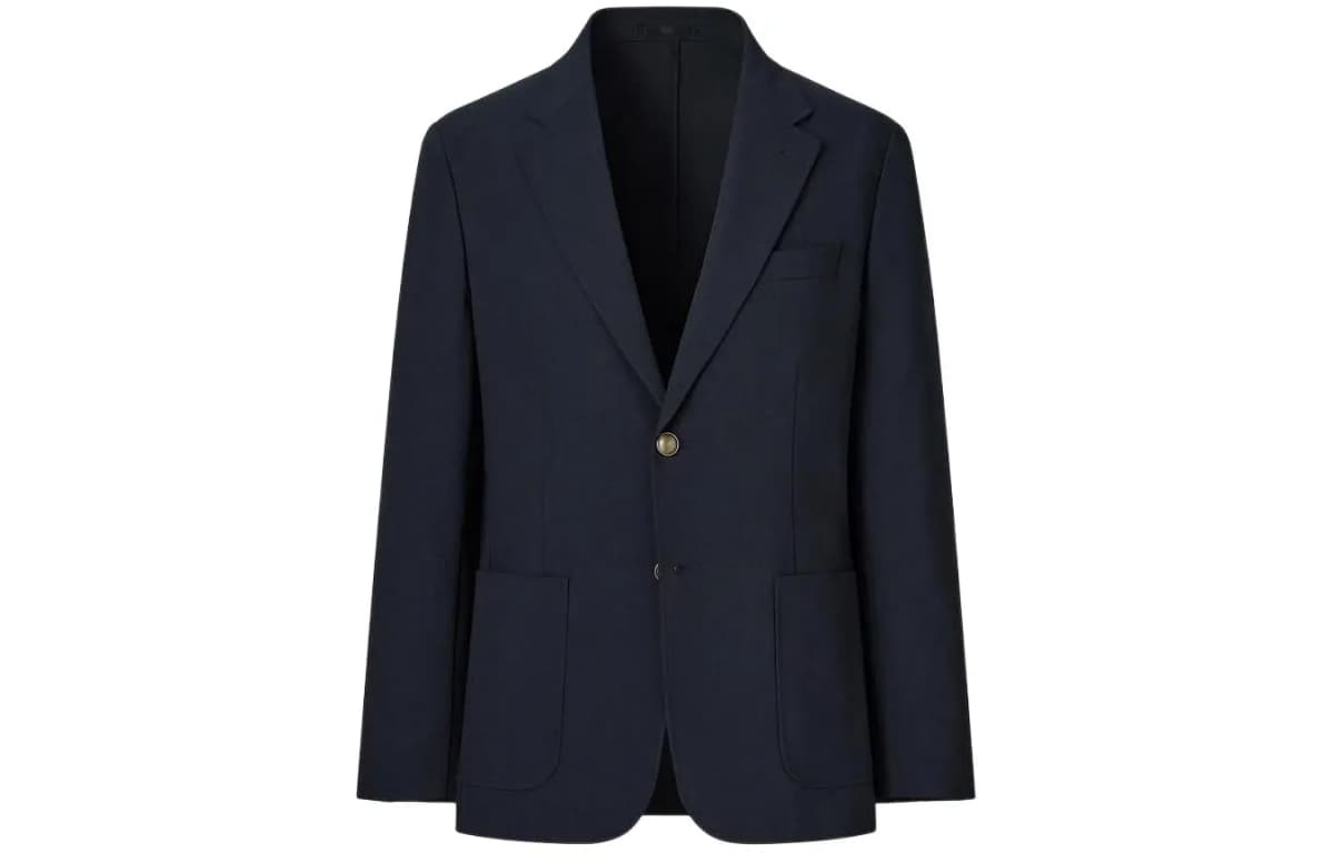 UNIQLO Suit Jacket Unisex Göy