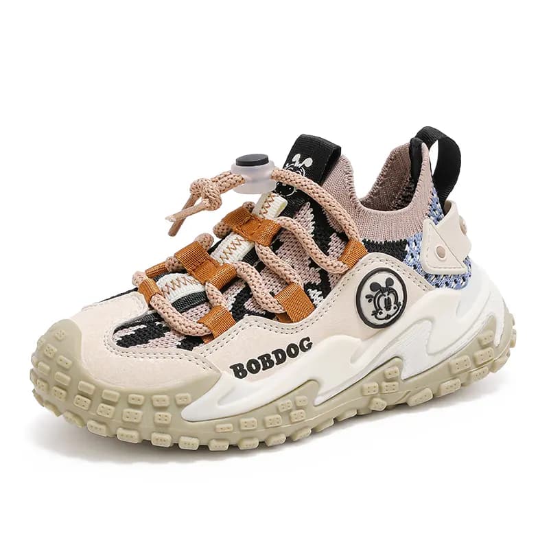 Children's Bobdog Fabric Breathable Soft Sole Anti-Slip Wear-Resistant Children's Casual Shoes 9