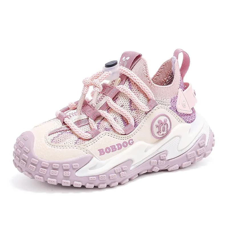 Children's Bobdog Fabric Breathable Soft Sole Anti-Slip Wear-Resistant Children's Casual Shoes 3