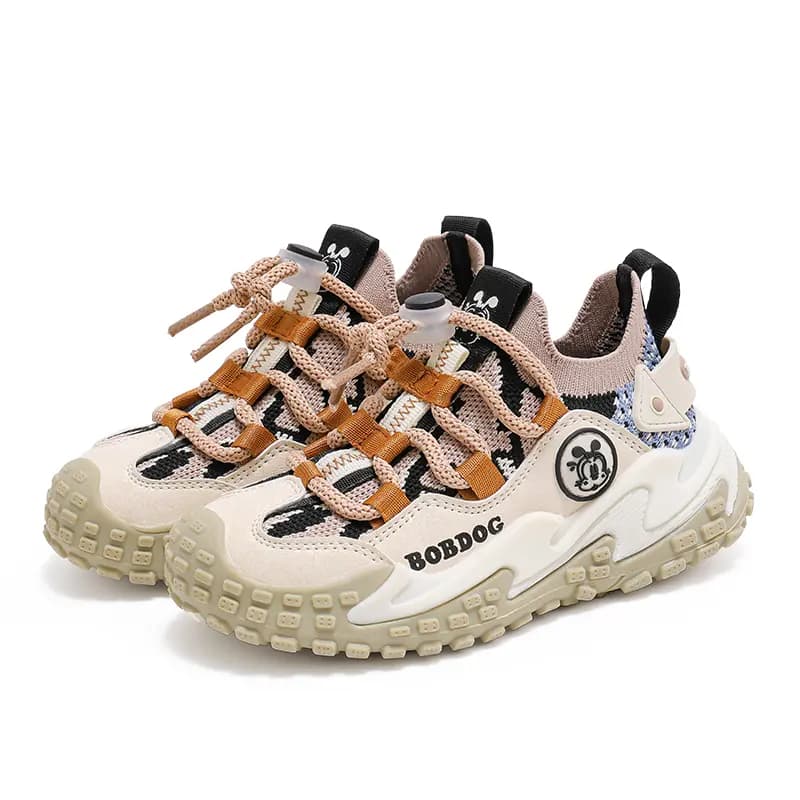 Children's Bobdog Fabric Breathable Soft Sole Anti-Slip Wear-Resistant Children's Casual Shoes 8
