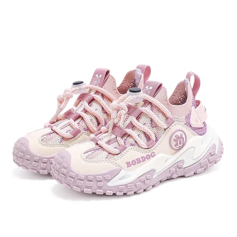 Children's Bobdog Fabric Breathable Soft Sole Anti-Slip Wear-Resistant Children's Casual Shoes 2