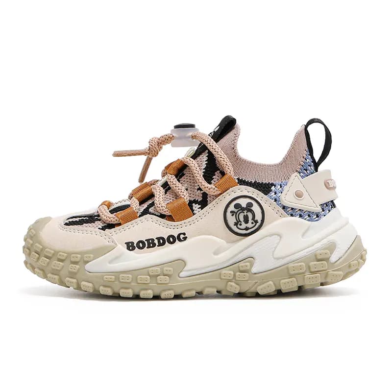 Children's Bobdog Fabric Breathable Soft Sole Anti-Slip Wear-Resistant Children's Casual Shoes 7