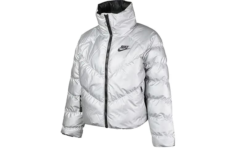 Nike Sportswear Synthetic Fill Pencək Gümüşü/Qara