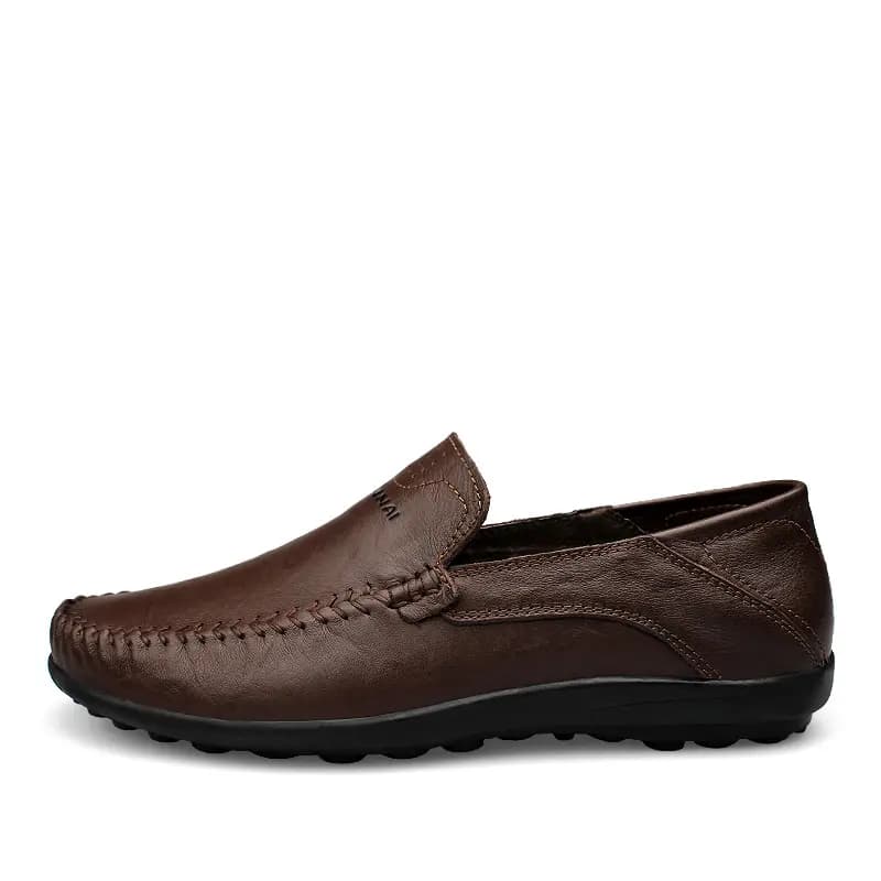 Wen Nai Gommino Kişi Loafer Tünd Qəhvəyi