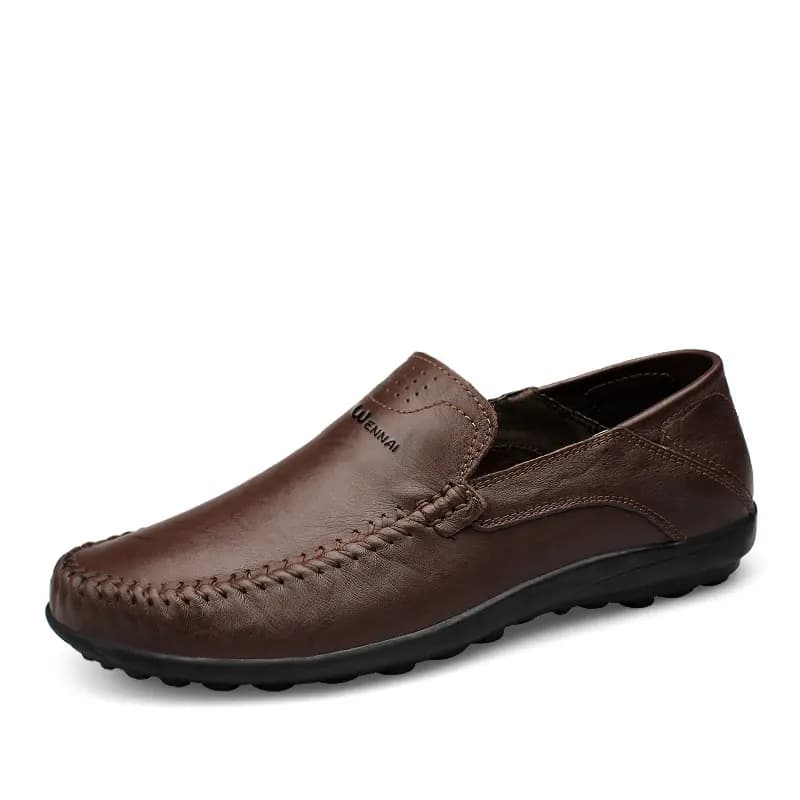 Wen Nai Gommino Kişi Loafer Tünd Qəhvəyi 2