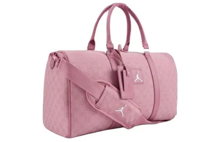 Jordan Polyester Handbag Travel Bag Regular Unisex Pink 2