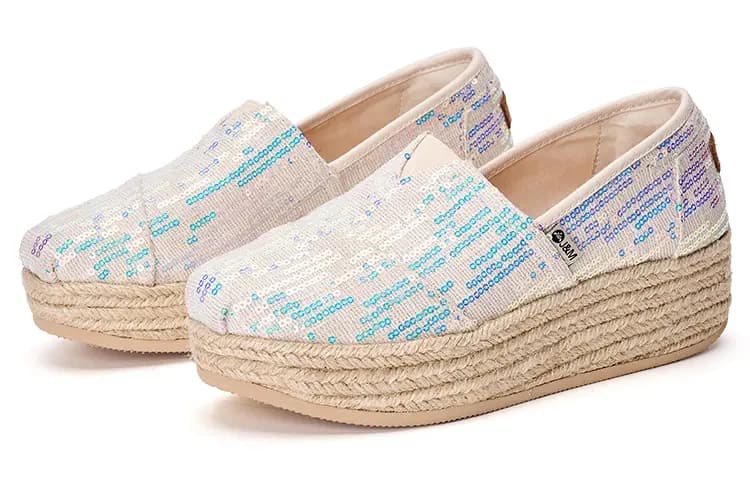 Joy&Mario Chanel-Style Qadın Espadril 12