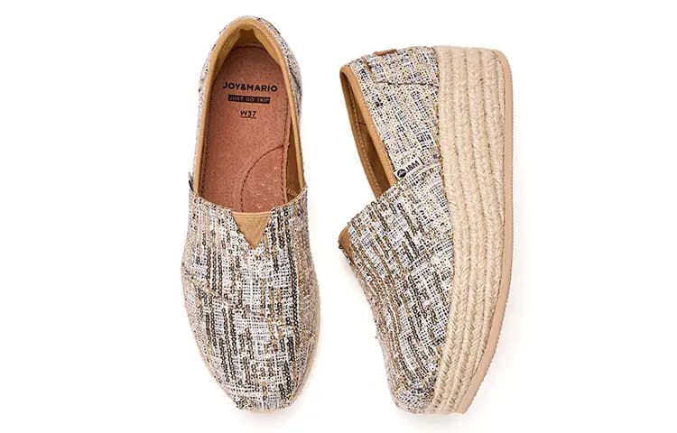 Joy&Mario Chanel-Style Qadın Espadril 24
