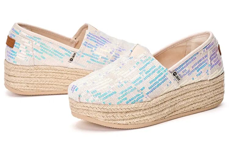 Joy&Mario Chanel-Style Qadın Espadril 13