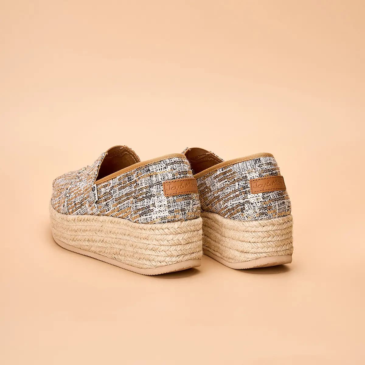 Joy&Mario Chanel-Style Qadın Espadril 29