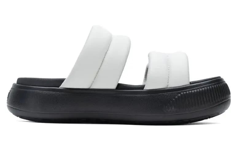 PUMA Mayu Puffy Sandals 'Grey Black' Women's 2