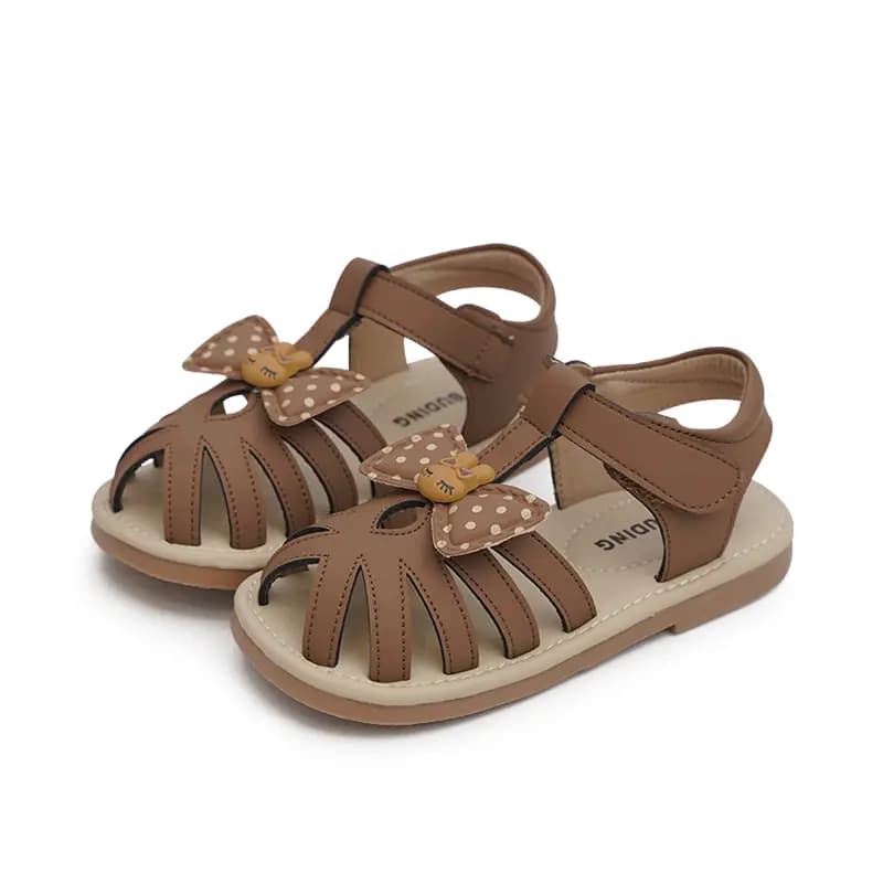 Buding Children's Protective Toe Soft Sole Non-Slip Cushioned Sandals 3