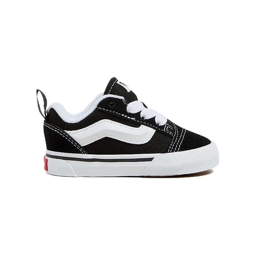 Vans Knu Skool Uşaq Ayaqqabısı Qara/Ağ 2