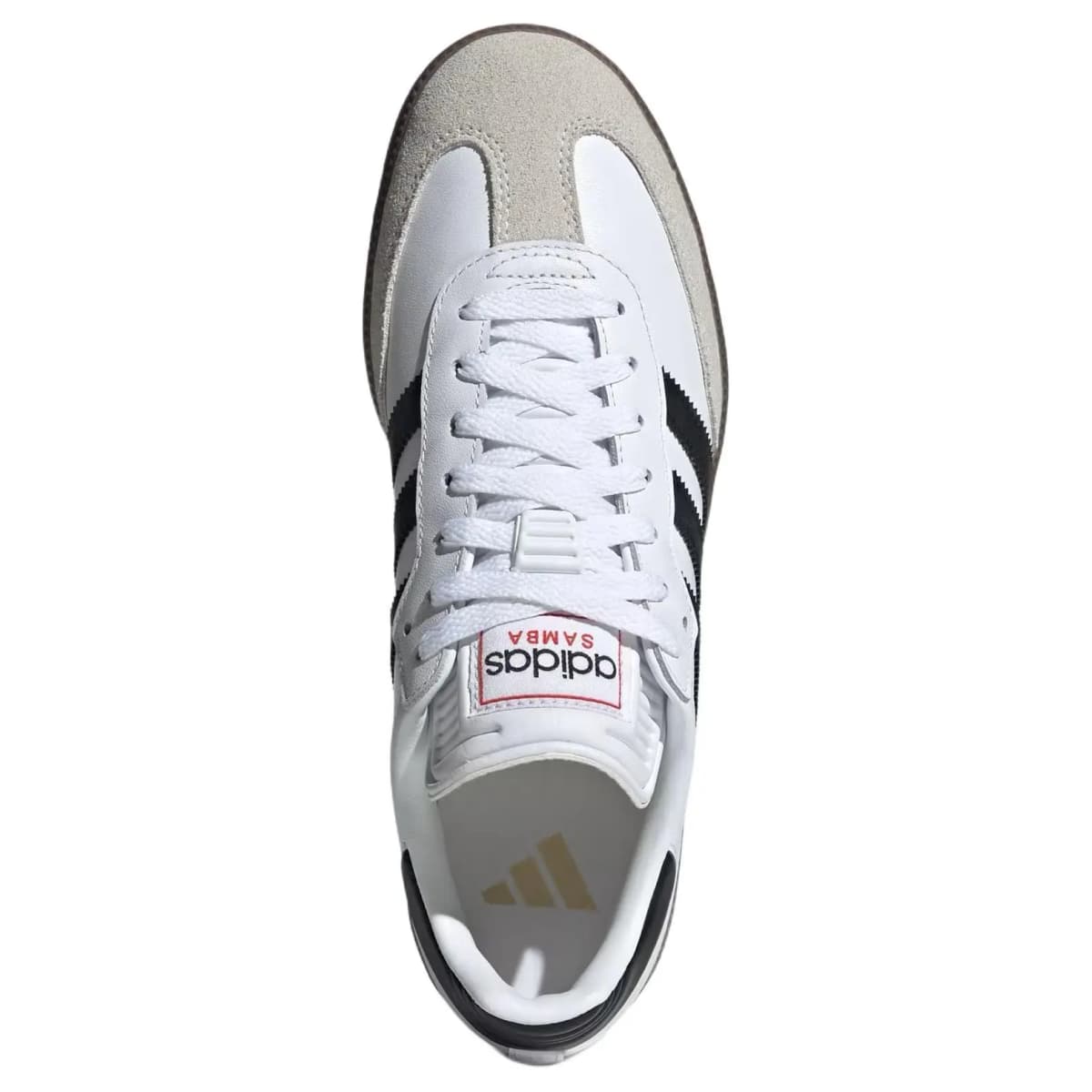Samba Adidas Originals Indoor 'White Black Gum' 5