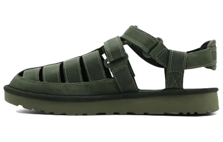 UGG Dune Fisherman Dəri Sandal Yaşıl