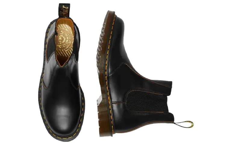 Dr. Martens 2976 Vintage Chelsea 'Black Quilon' 4