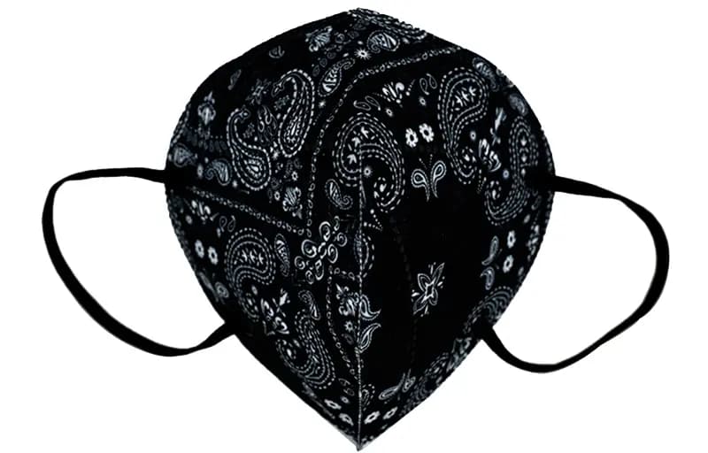 xVESSEL Mask Paisleys KN95 Üz Maskası Unisex