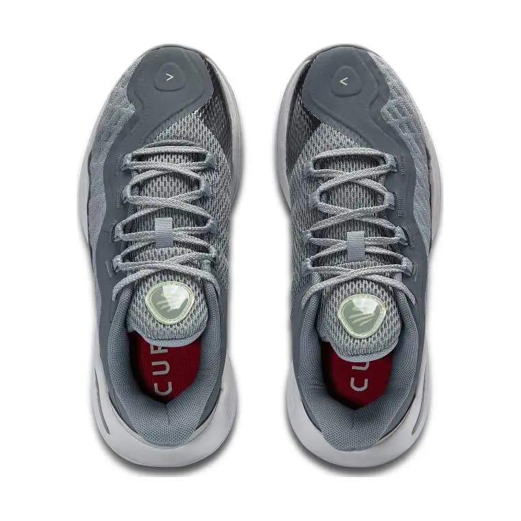 Under Armour Curry 11 'Young Wolf' Uşaq Basketbol Ayaqqabısı Boz 4