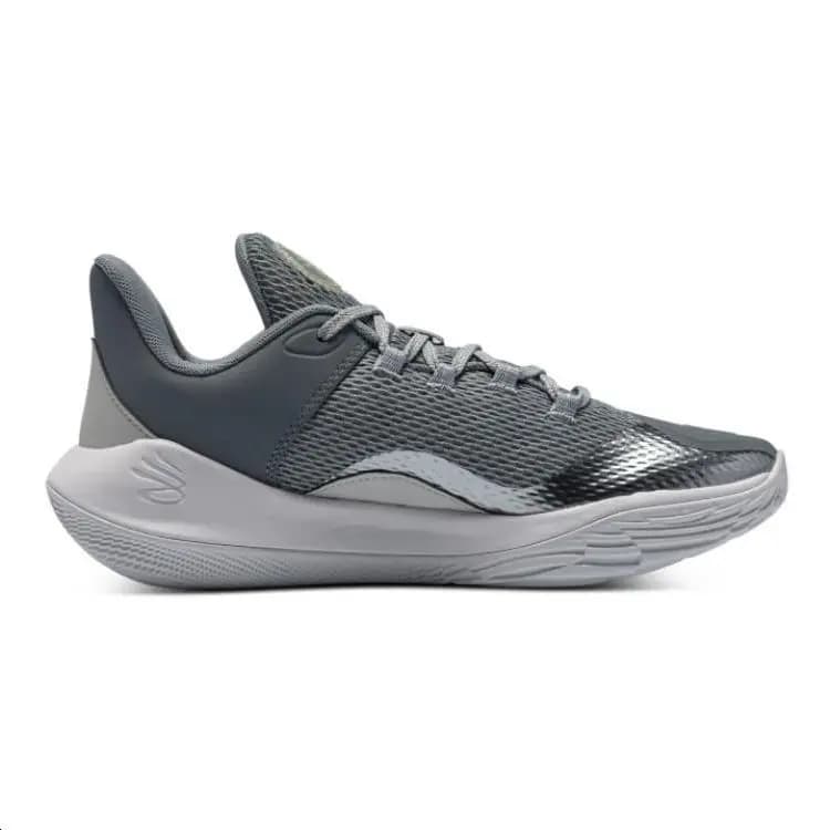 Under Armour Curry 11 'Young Wolf' Uşaq Basketbol Ayaqqabısı Boz 2