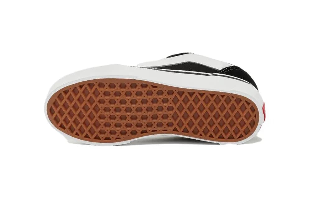 Vans Knu Skool Uşaq Skeyt Ayaqqabısı Qara/Ağ 5