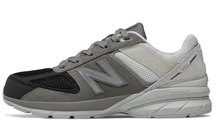 New Balance NB 990 V5 Uşaq İdman Ayaqqabısı Boz/Qara