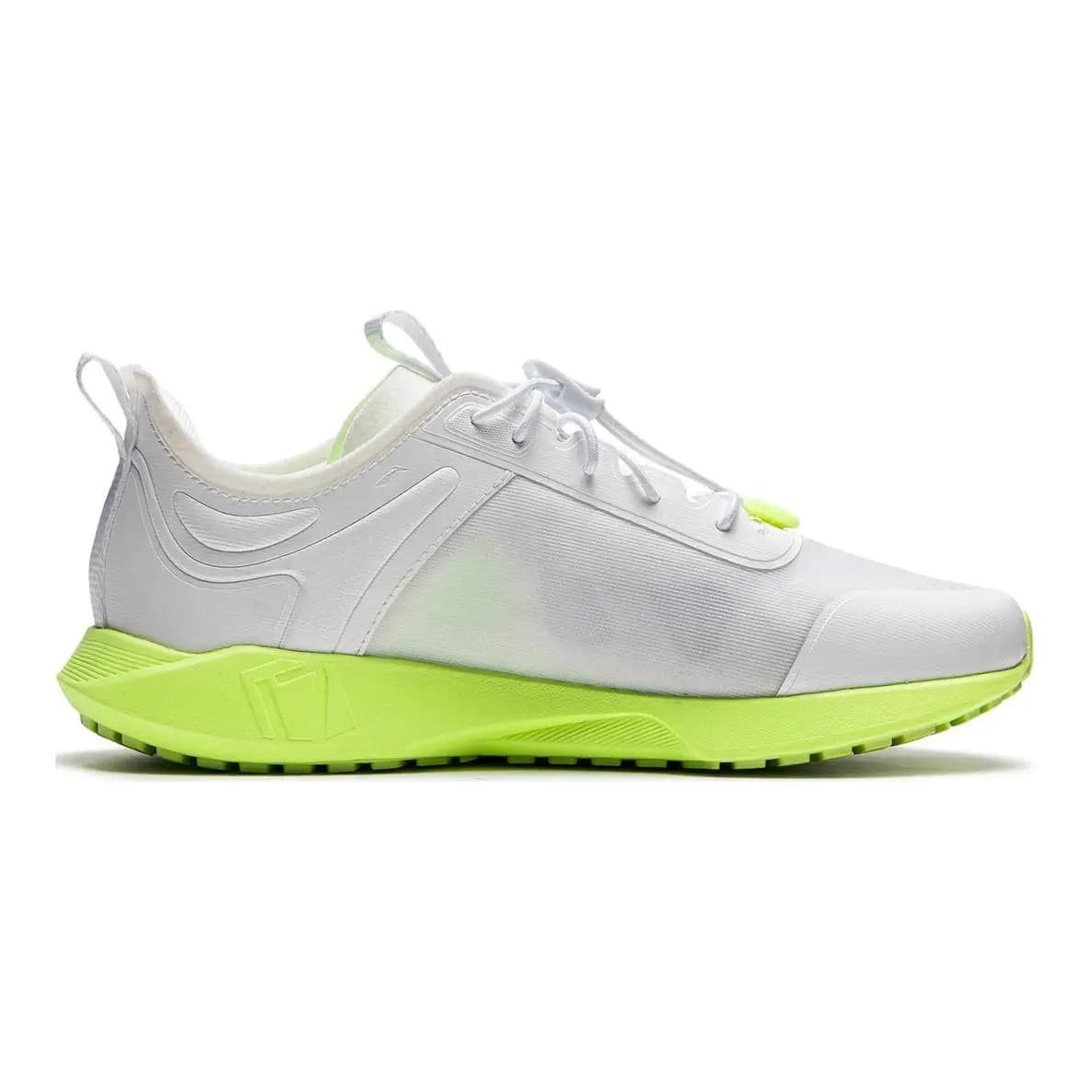 LINING YOUNG Le You Pre LI NING CLOUD Cushioning Low Top Kids' Running Shoes White Yellow Green Kids' 2