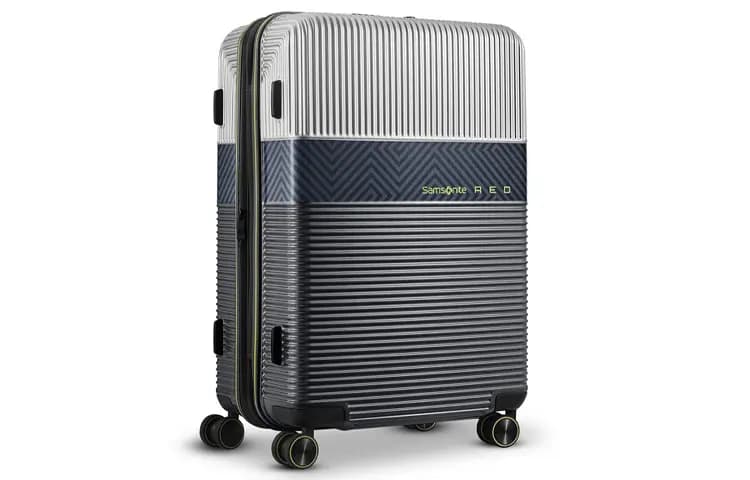 SAMSONITE ROBO II Səyahət Çamadanı Unisex Gümüş 3