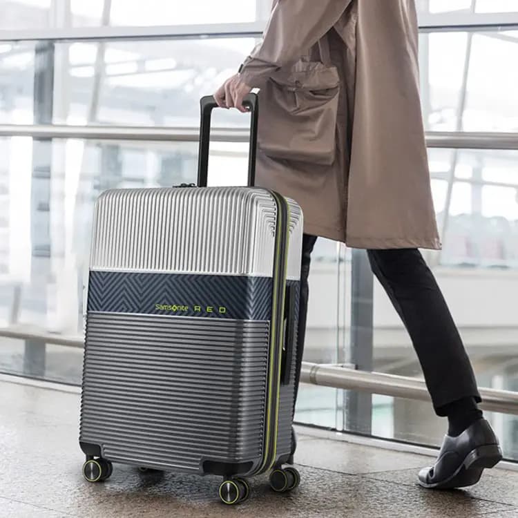 SAMSONITE ROBO II Səyahət Çamadanı Unisex Gümüş 5