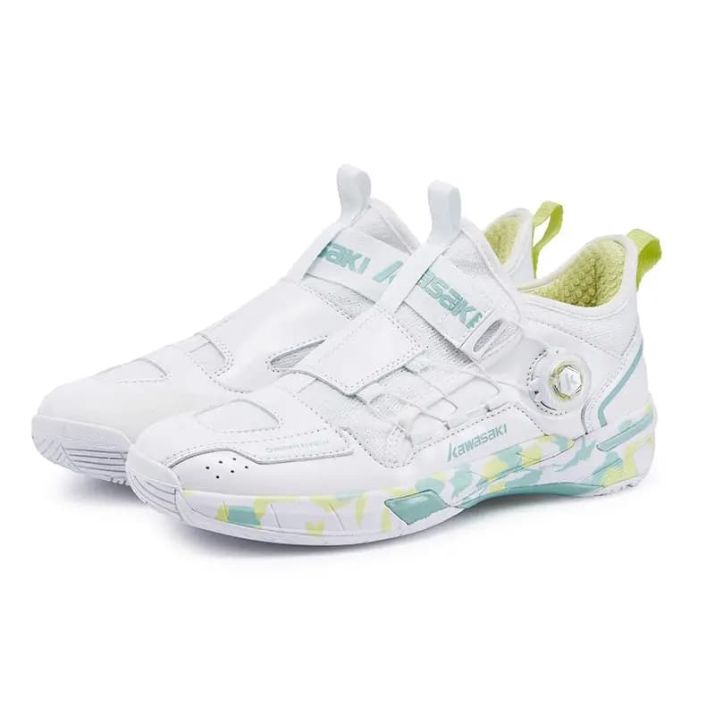 Kawasaki Traverse 2.0 Mid Collection Cushioning Wear Resistant Mid Top Badminton Shoes Unisex 10