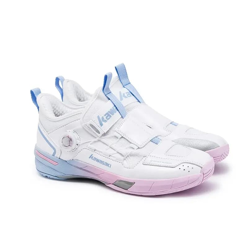 Kawasaki Traverse 2.0 Mid Collection Cushioning Wear Resistant Mid Top Badminton Shoes Unisex 4