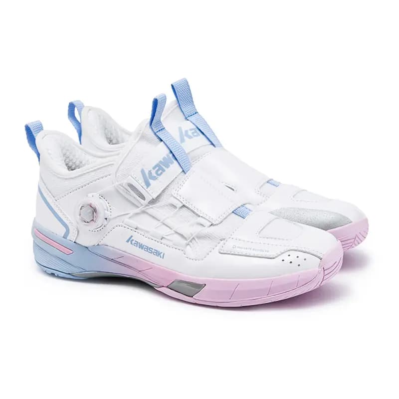 Kawasaki Traverse 2.0 Mid Collection Cushioning Wear Resistant Mid Top Badminton Shoes Unisex 23