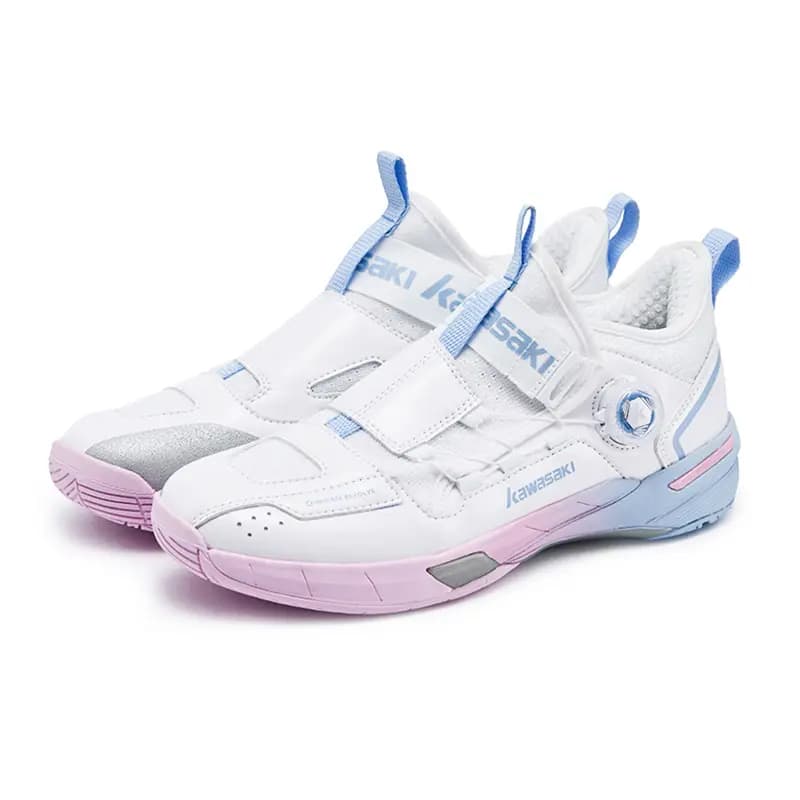 Kawasaki Traverse 2.0 Mid Collection Cushioning Wear Resistant Mid Top Badminton Shoes Unisex 24