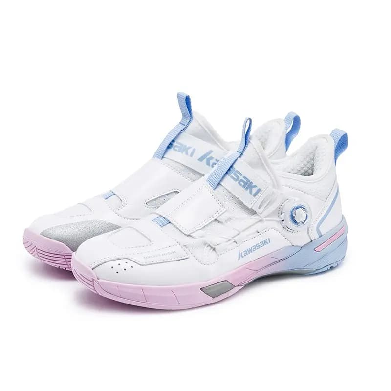 Kawasaki Traverse 2.0 Mid Collection Cushioning Wear Resistant Mid Top Badminton Shoes Unisex 3