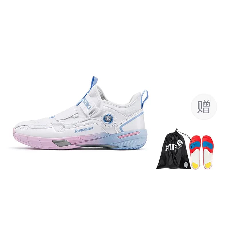 Kawasaki Traverse 2.0 Mid Collection Cushioning Wear Resistant Mid Top Badminton Shoes Unisex 22