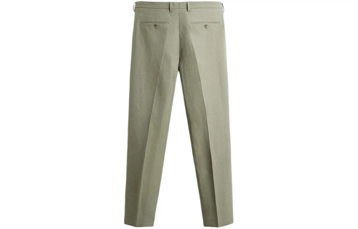 ZARA Suit Trousers Men Khaki 2