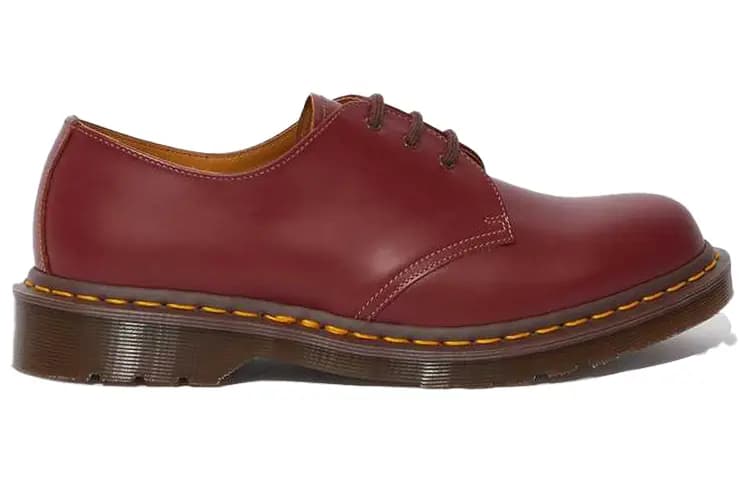 Dr.Martens 1461 Vintage Red Quilon 2