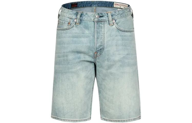 EVISU SS24 Playful Godhead Daicock Print Regular Fit Denim Shorts 2