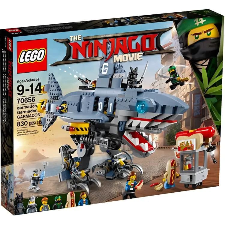 LEGO Phantom Ninja Collection Jiamandu Shark Tank Building Blocks 830 70656 4
