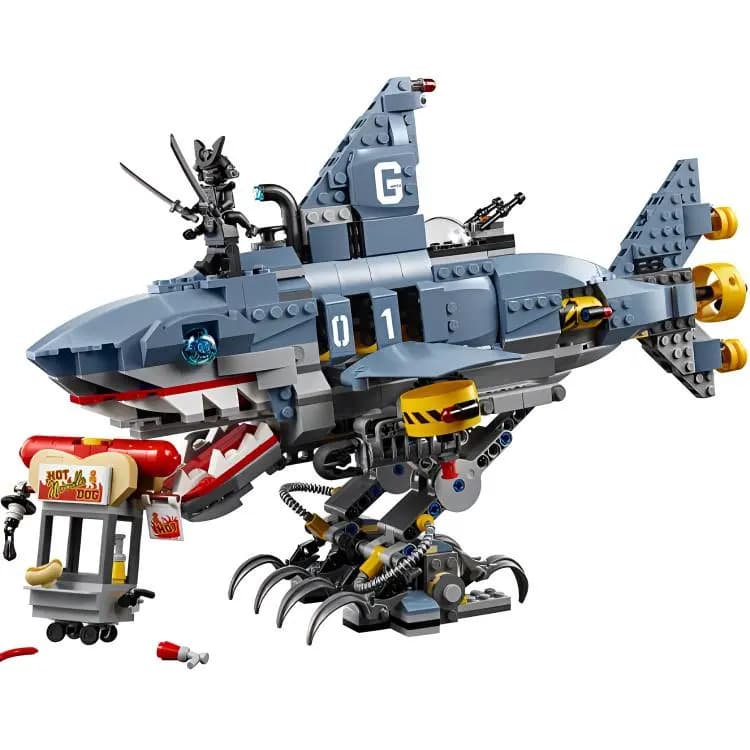 LEGO Phantom Ninja Collection Jiamandu Shark Tank Building Blocks 830 70656