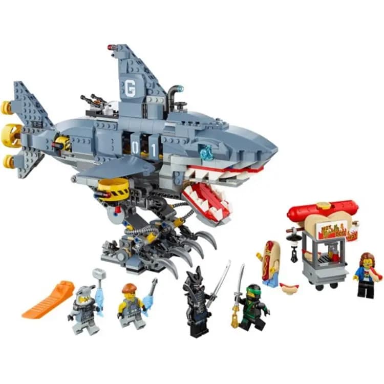 LEGO Phantom Ninja Collection Jiamandu Shark Tank Building Blocks 830 70656 2