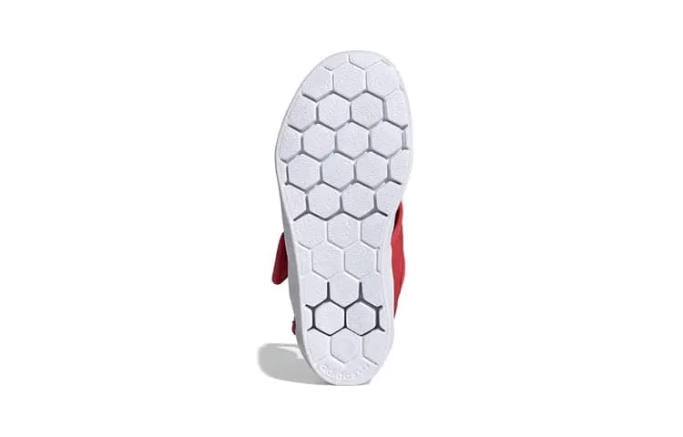 Adidas Originals SUPERSTAR Uşaq Sandalı Qırmızı/Ağ 5