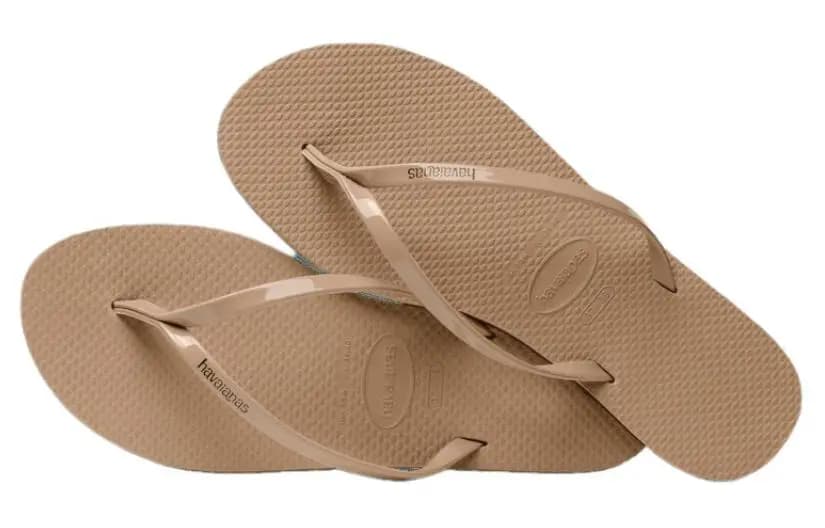 Havaianas You Metallic Flip Flops Qadın Qəhvəyi 3