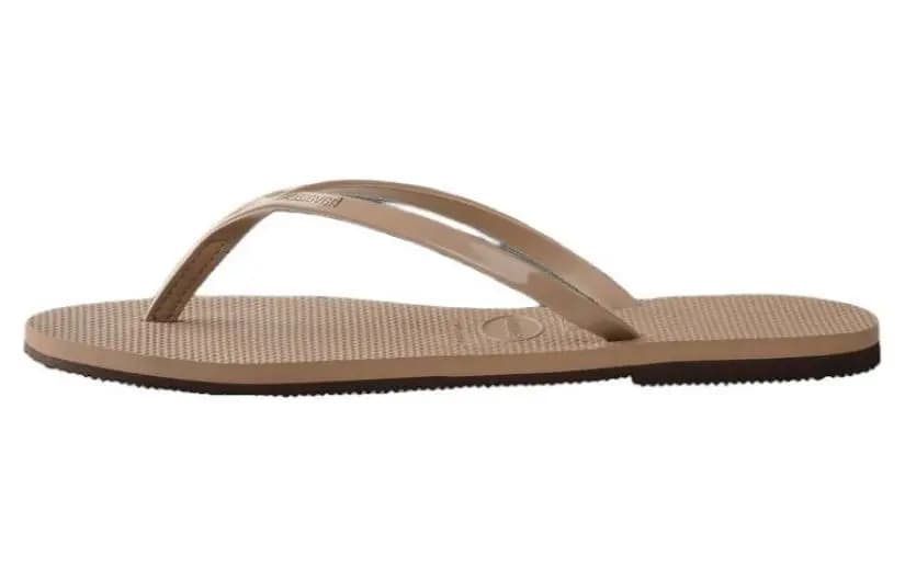 Havaianas You Metallic Flip Flops Qadın Qəhvəyi