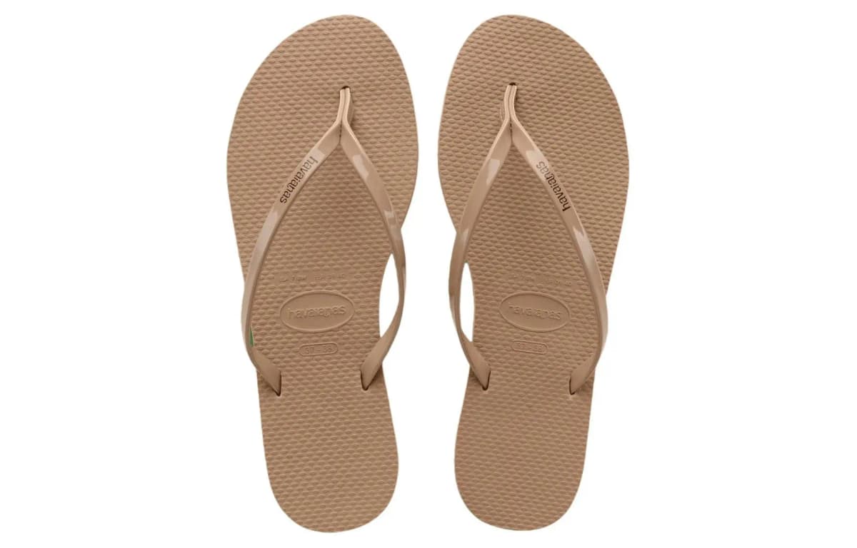 Havaianas You Metallic Flip Flops Qadın Qəhvəyi 4