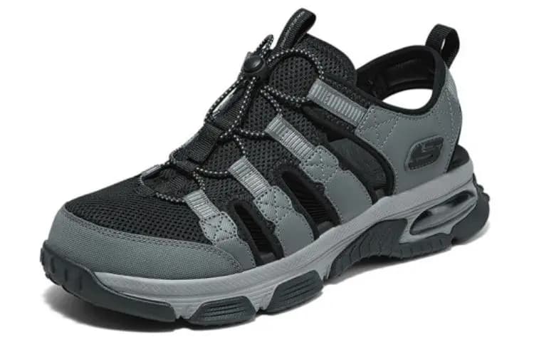 Skechers OUTDOOR MENS Beach Sandals Men's Gray Black 5