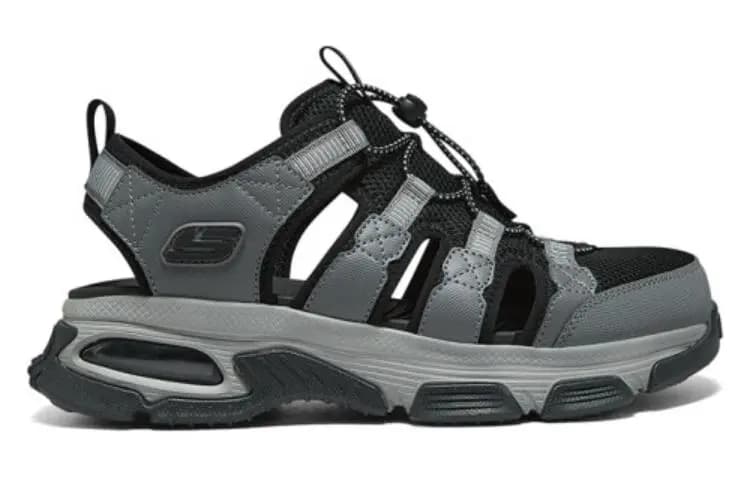 Skechers OUTDOOR MENS Beach Sandals Men's Gray Black 2