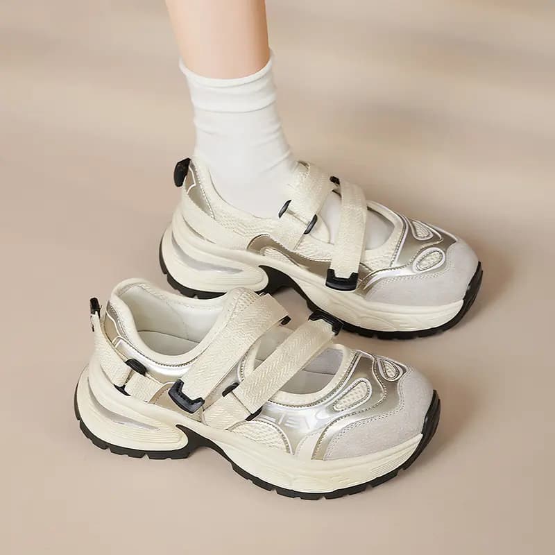 AGSDON Platform Mary Jane Shoes Women's 5