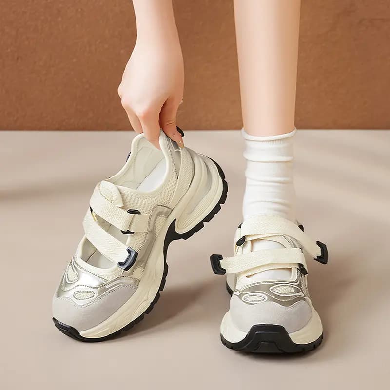 AGSDON Platform Mary Jane Shoes Women's 6