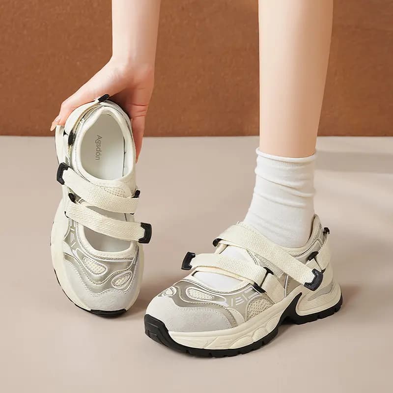 AGSDON Platform Mary Jane Shoes Women's 3